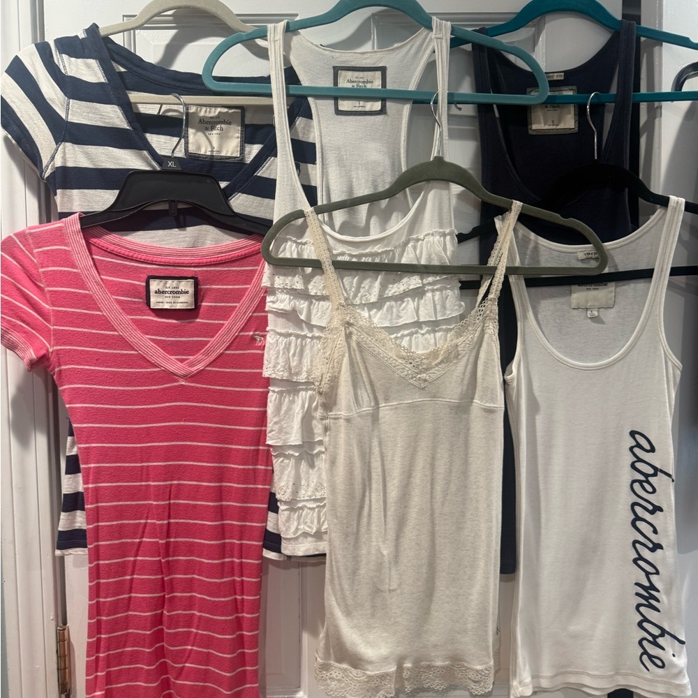 6 Abercrombie & Fitch Tank and Tee Collection from XS-Med.